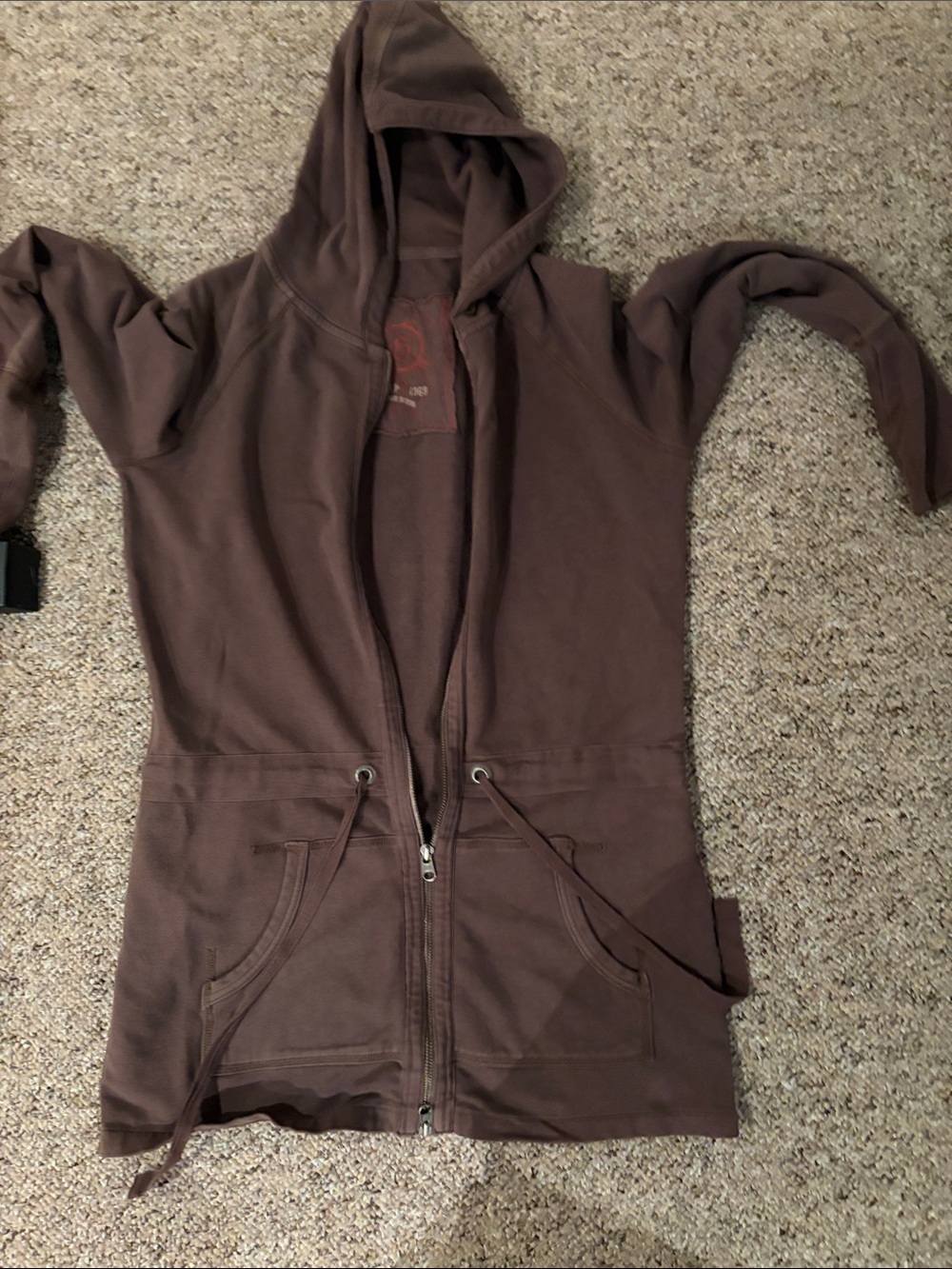 GAP Brown Full-Zip Hoodie Jacket